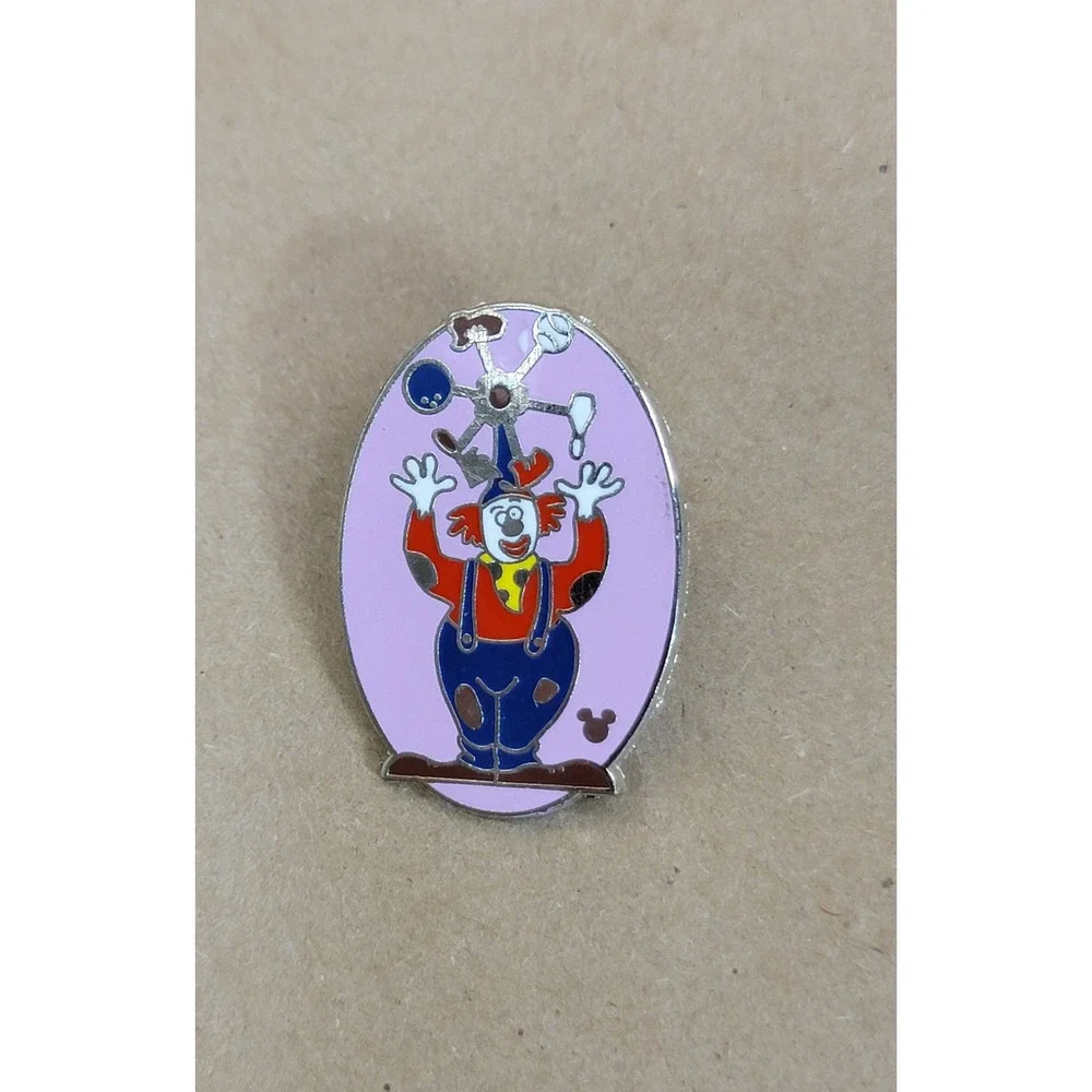 Disney Hidden Mickey Pin Dumbo Circus Clown 1 Enamel Pin Trading 2013 Lavender